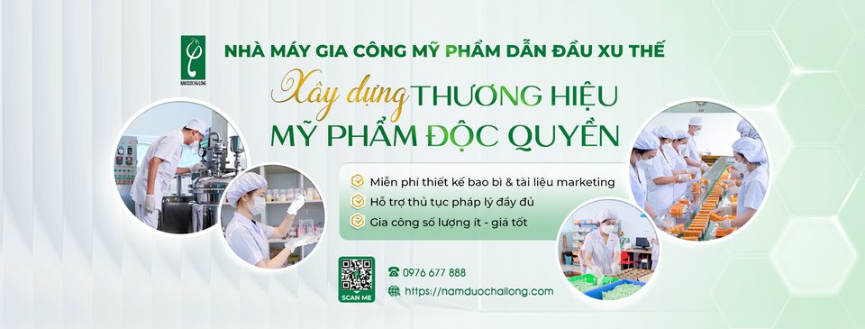 Dịch Vụ Gia công mỹ phẩm chất lượng cao tại Nam dược Hải Long gia công mỹ phẩm tại nam dược hải long