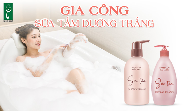 Ưu tiên sử dụng thành phần dưỡng trắng da an toàn trong gia công sữa tắm dưỡng trắng Gia công sữa tắm dưỡng trắng