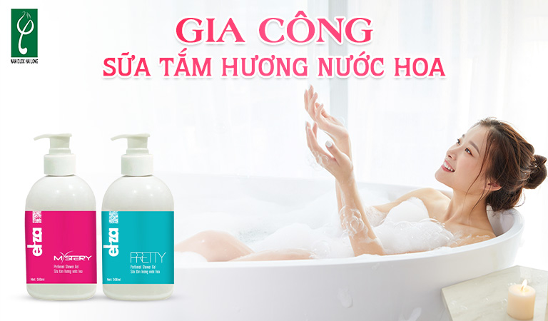 gia công sữa tắm hương nước hoa