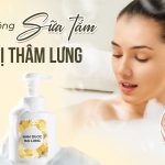 gia công sữa tắm trị thâm lưng