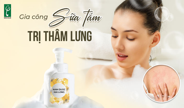 Gia công sữa tắm trị thâm lưng mang lại nhiều lợi ích cho chủ đầu tư gia công sữa tắm trị thâm lưng