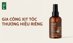 gia công xịt tóc thương hiệu riêng