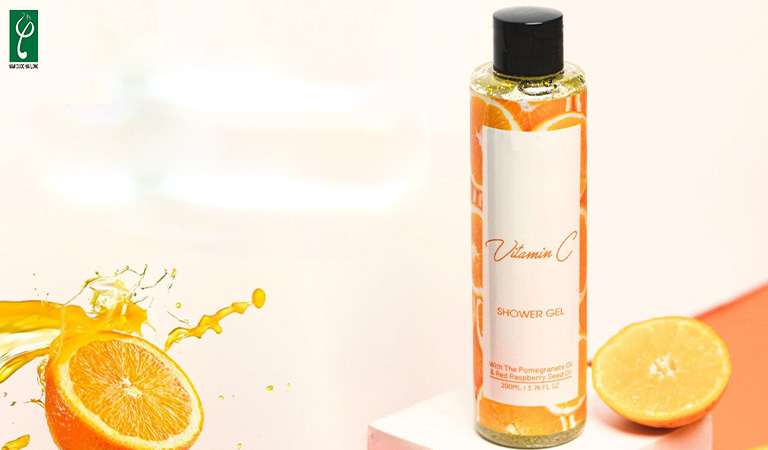 sữa tắm có vitamin C