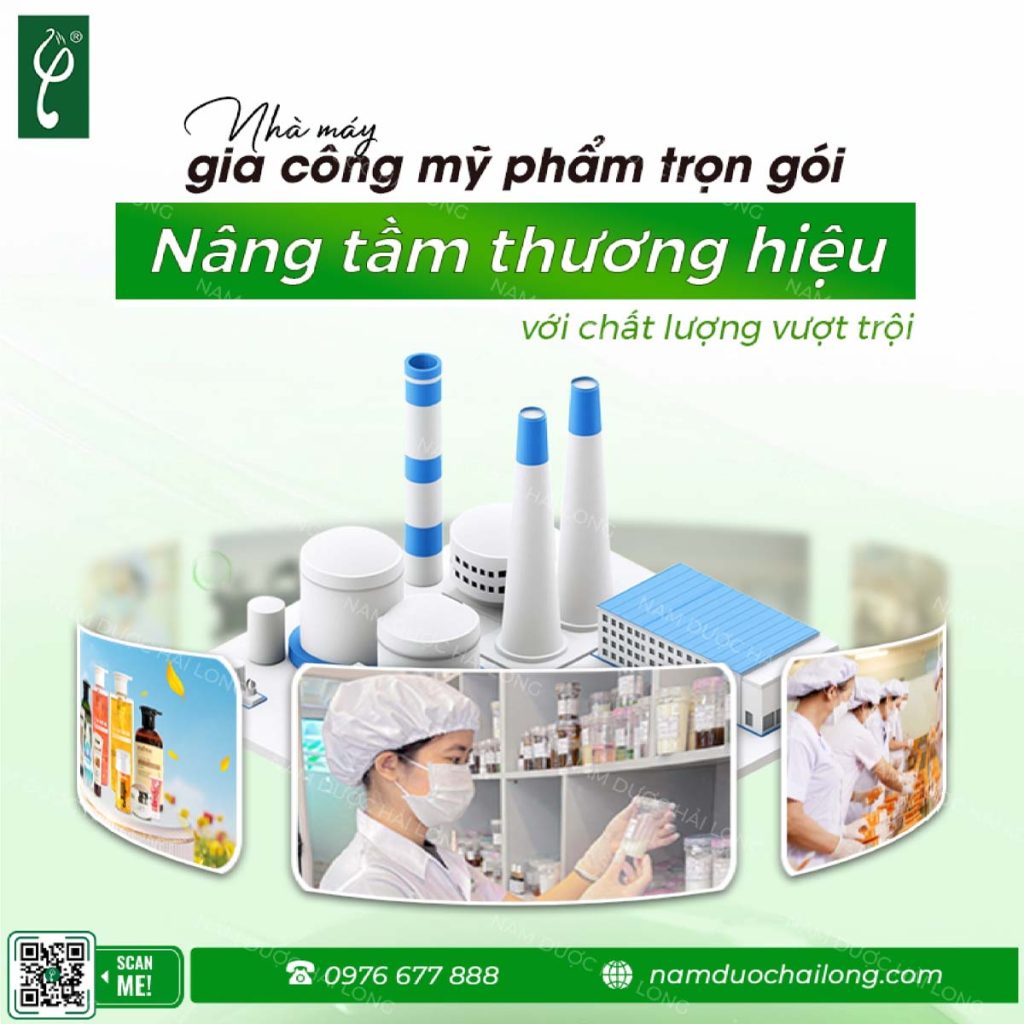 Nhà máy gia công mỹ phẩm dược liệu