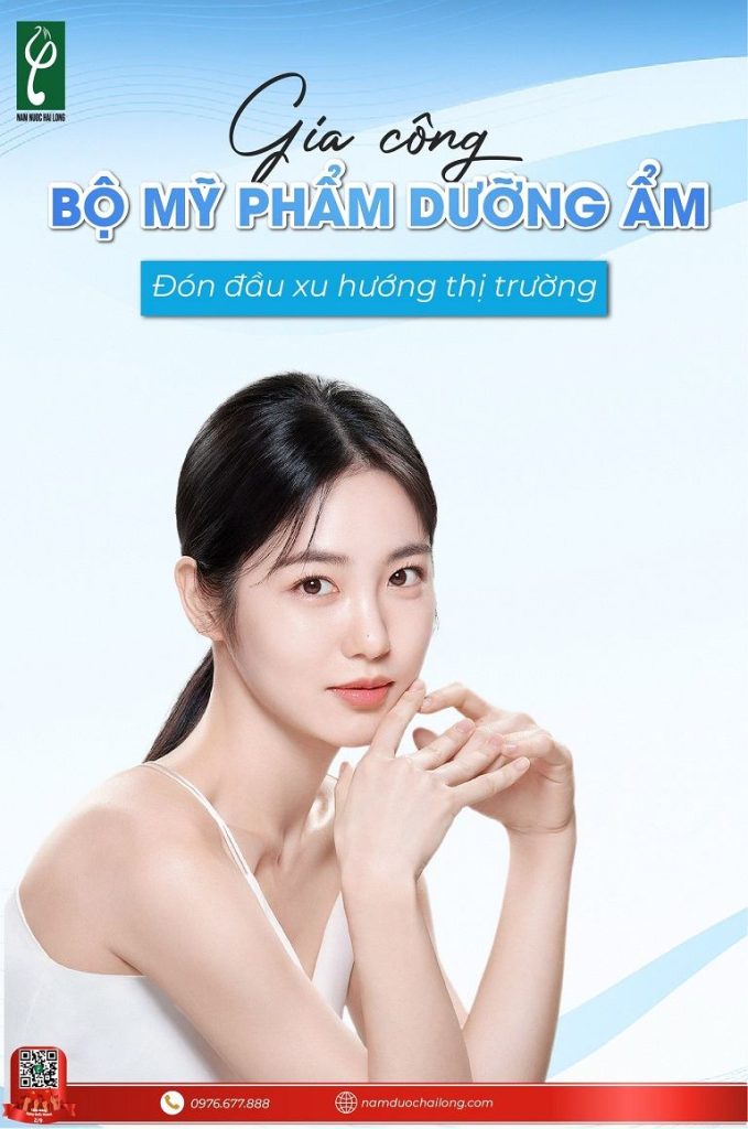 Sản xuất mỹ phẩm cho da khô từ tinh túy thảo dược, cấp ẩm chuyên sâu nam duoc hai long san xuat my pham cho da kho