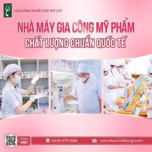 Nhà máy sản xuất mỹ phẩm chuẩn quốc tế