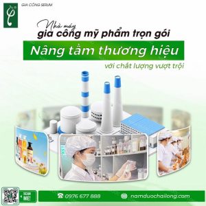 Nhà máy sản xuất mỹ phẩm số lượng ít