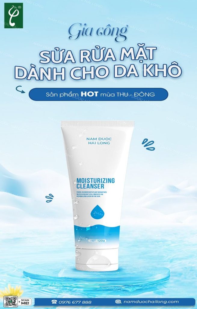 Sản xuất mỹ phẩm cho da khô từ tinh túy thảo dược, cấp ẩm chuyên sâu nhu cau san xuat my pham cho da kho