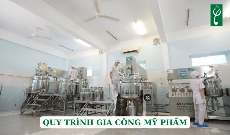 Quy trình gia công mỹ phẩm