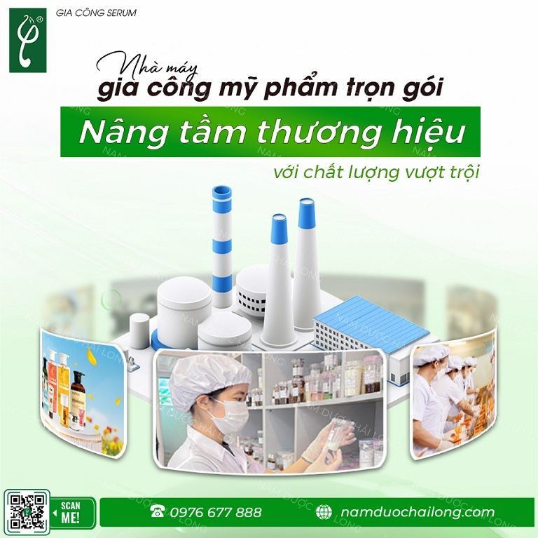 quy trinh gia cong tai nha may san xuat my pham chat luong cao