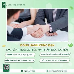 sản xuất mỹ phẩm đạt chuẩn