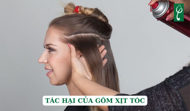 Tác hại của gôm xịt tóc