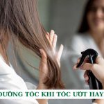 Xịt dưỡng tóc khi tóc ướt hay khô