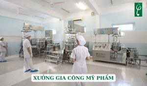 Xưởng gia công mỹ phẩm