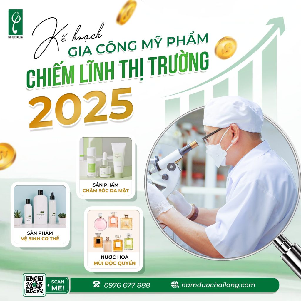 Chi phí gia công mỹ phẩm 2025