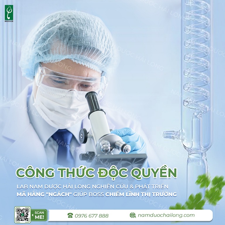 Nam dược Hải Long nhận gia công xịt khử mùi trọn gói với mức giá tốt