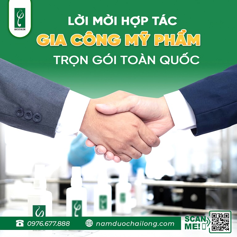 Nam dược Hải Long gia công mặt nạ ngủ cho môi trọn gói từ A đến Z