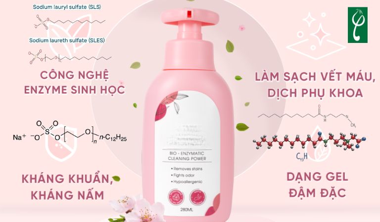 Thành phần chính dùng để gia công nước giặt quần chip