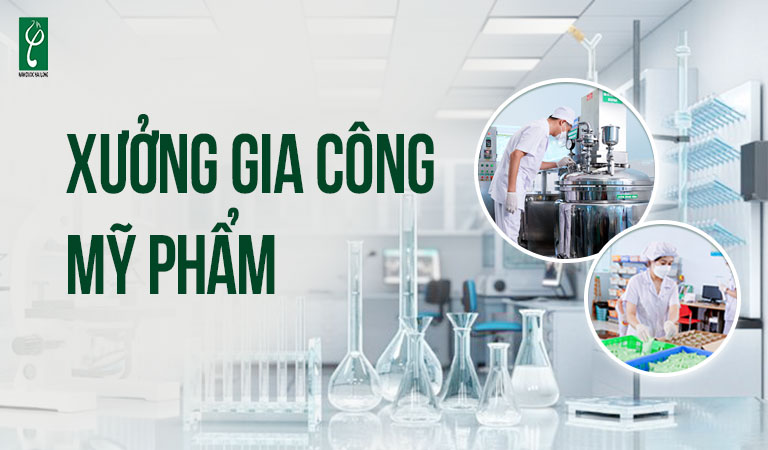 xưởng gia công mỹ phẩm