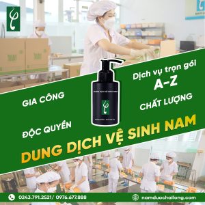 gia cong dung dich ve sinh nam