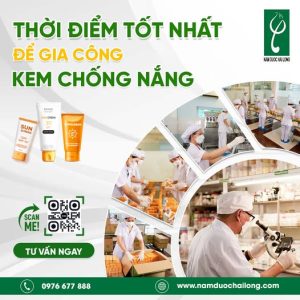 gia cong kem chong nang thao duoc