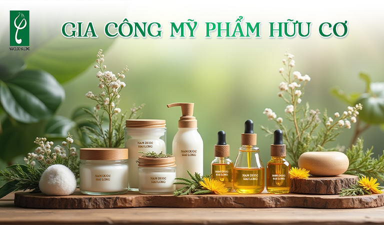 gia công mỹ phẩm hữu cơ