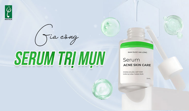 gia công serum trị mụn