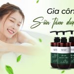 gia công sữa tắm dược liệu