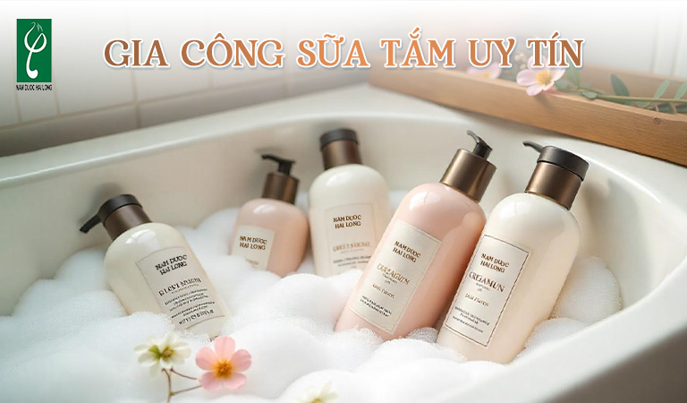 gia công sữa tắm uy tín