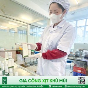 Gia công xịt khử mùi độc quyền