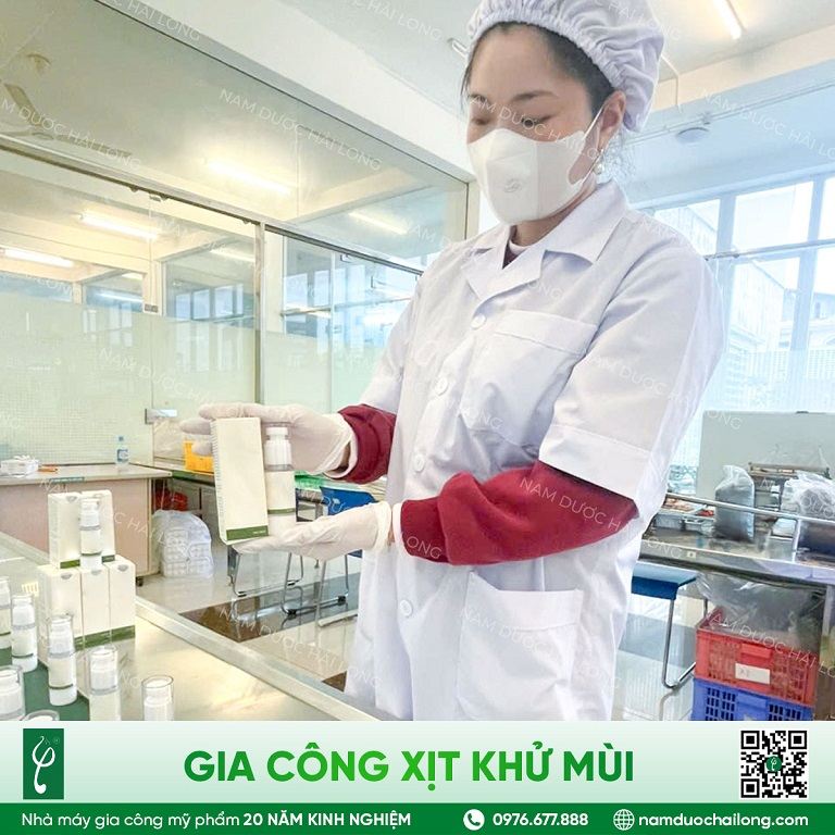 Gia công xịt khử mùi độc quyền