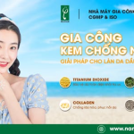Nam Dược Hải Long chuyên gia công kem chống nắng cho da mụn