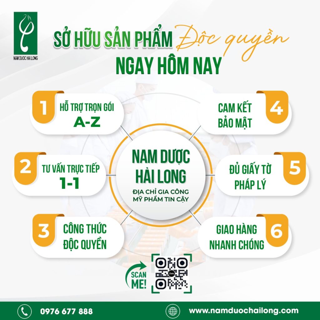 gia công mỹ phẩm tại Hà Nội