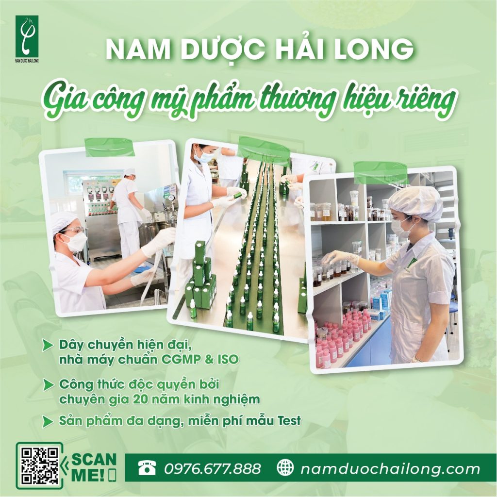 Nam Dược Hải Long gia công nước hoa chuyên nghiệp gia công nước hoa uy tín