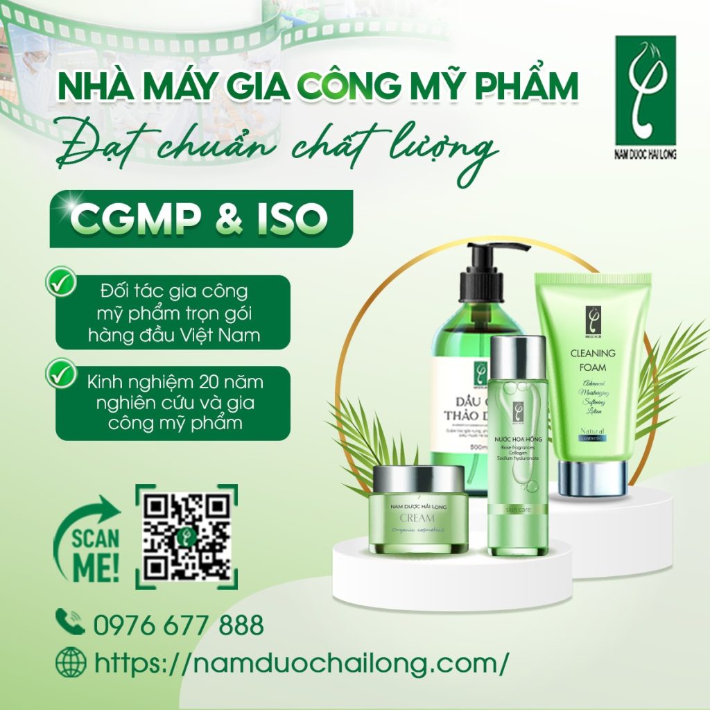 gia công mỹ phẩm hữu cơ