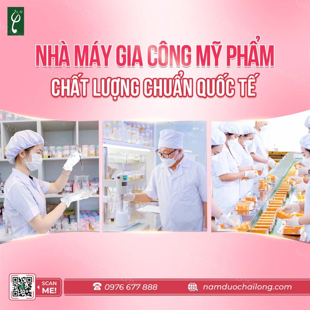 gia công kem chống nắng thảo mộc