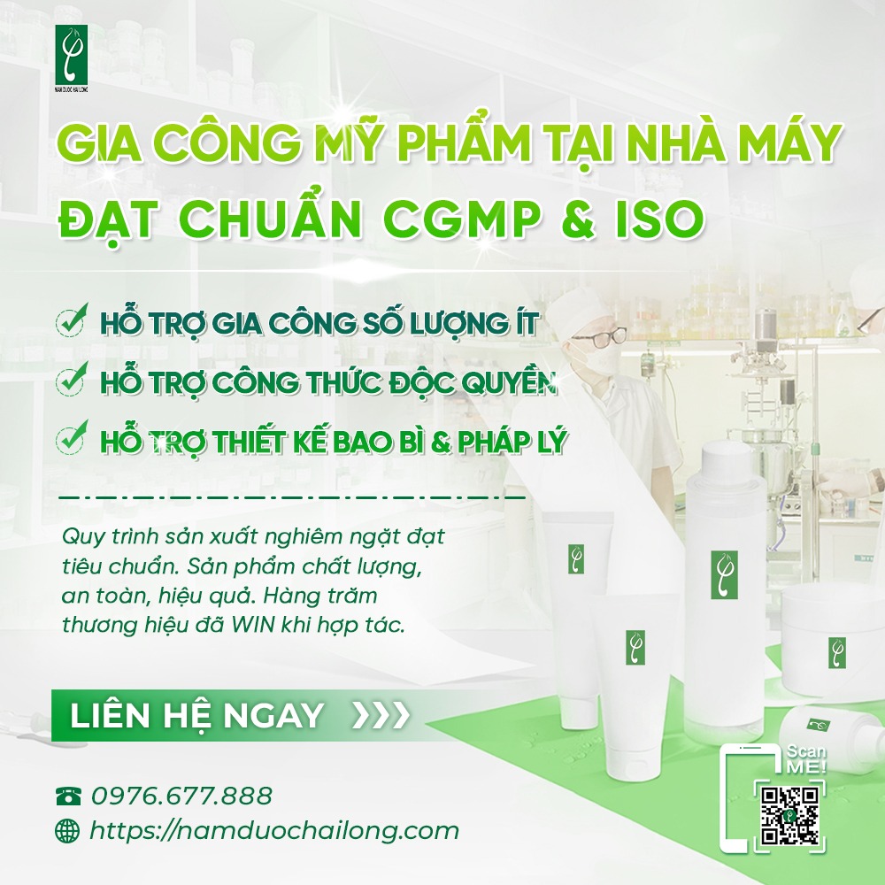 xưởng sản xuất mỹ phẩm Hồ Chí Minh