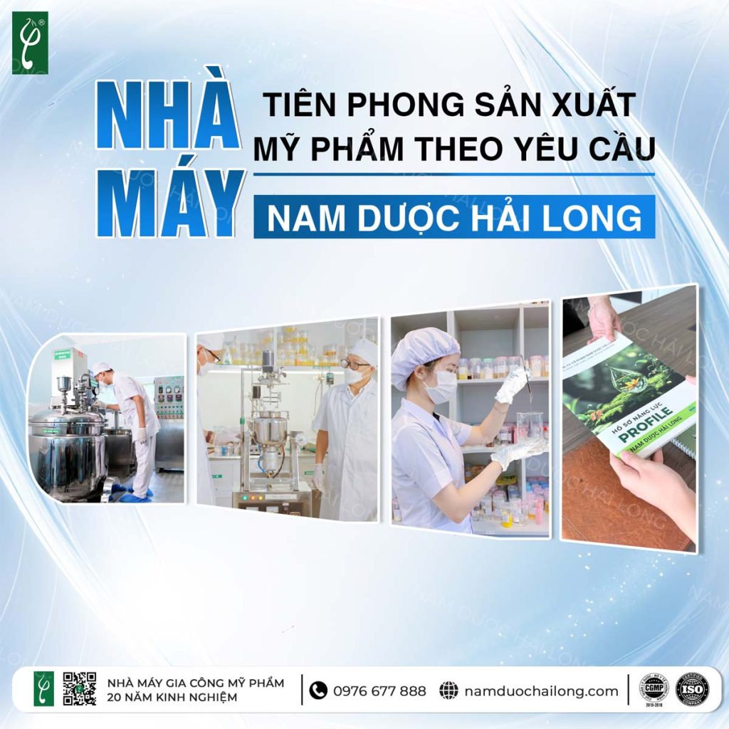 Sản xuất mỹ phẩm sạch