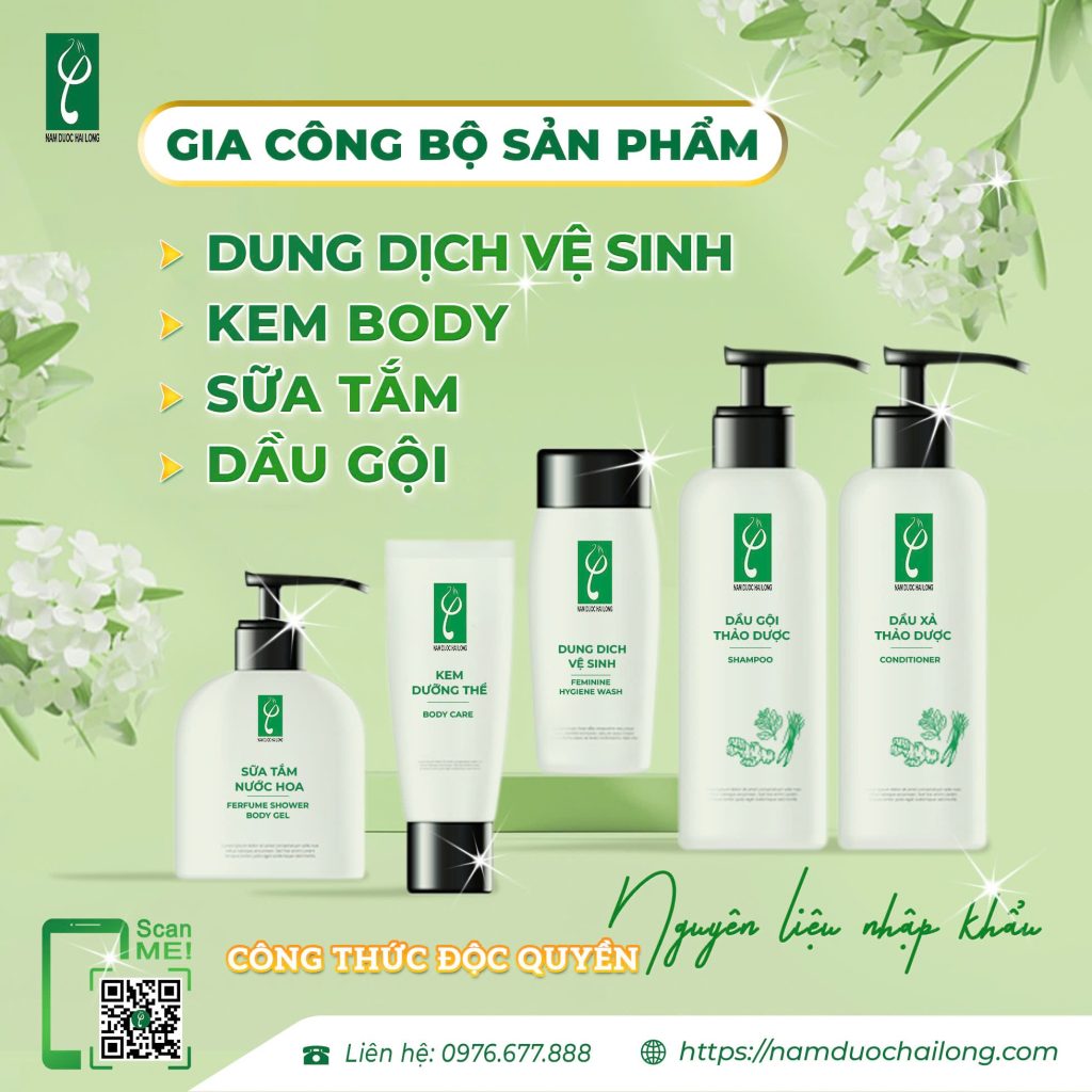 công ty gia công mỹ phẩm