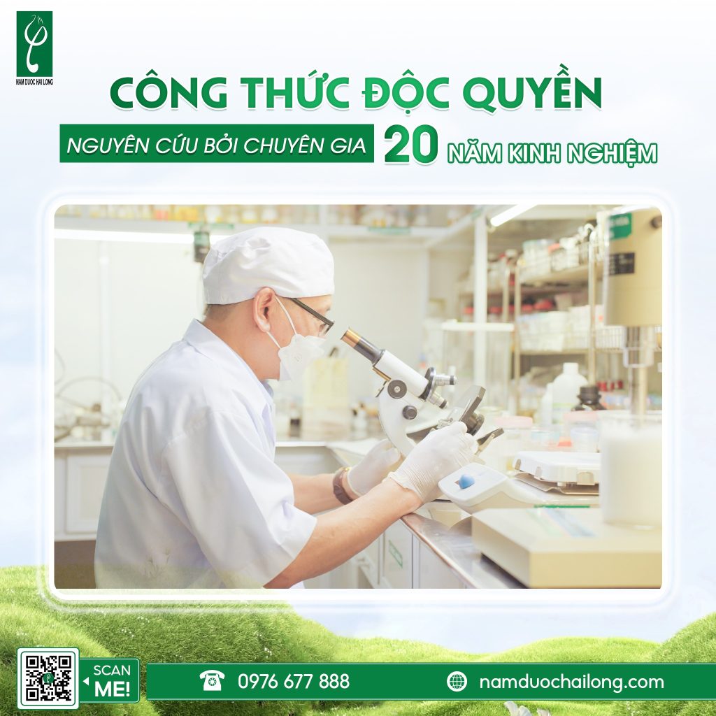 Chuyên gia Nam Dược Hải Long nghiên cứu công thức sữa tắm độc quyền cho thương hiệu gia công sữa tắm trọn gói