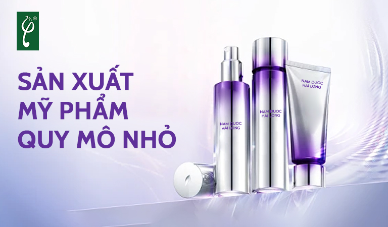 sản xuất mỹ phẩm quy mô