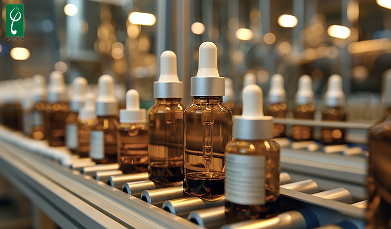 gia công serum mụn thảo dược
