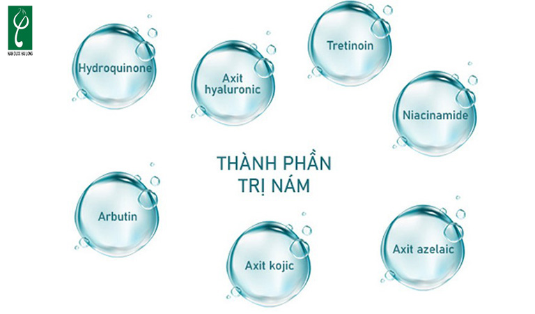 Thành phần được sử dụng để sản xuất kem trị nám gia công kem trị nám