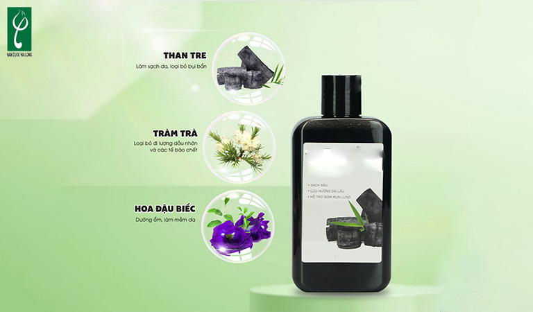 Các thành phần phổ biến của sữa tắm trị mụn lưng gia công sữa tắm trị mụn lưng