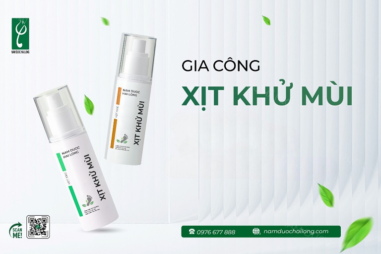 Gia công xịt khử mùi số lượng lớn giúp giảm chi phí, tối ưu lợi nhuận và chủ động nguồn hàng