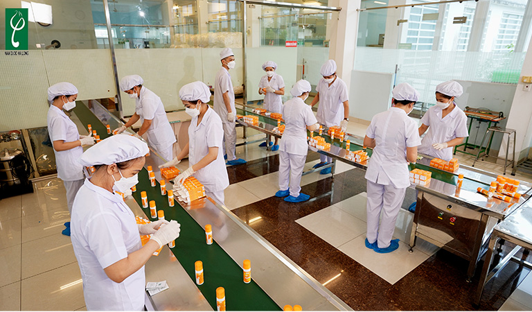 Xưởng gia công mỹ phẩm Nam Dược Hải Long đạt chuẩn quốc tế CGMP xưởng gia công mỹ phẩm