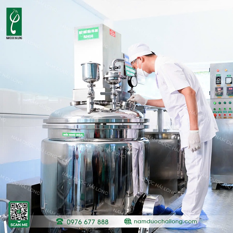 Gia công xịt mọc tóc chuẩn chất lượng quốc tế tại Nam dược Hải Long Quy trình gia công xịt mọc tóc chuyên nghiệp