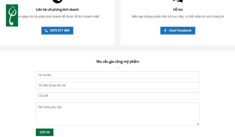 Nhận báo giá gia công mỹ phẩm tại Nam dược Hải Long qua website