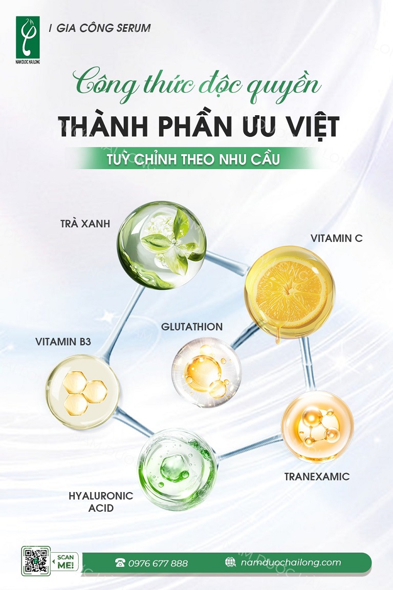Thành phần chính có trong serum
