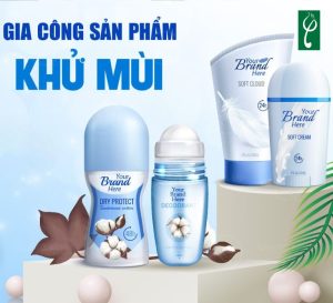 Gia công lăn khử mùi không gây thâm